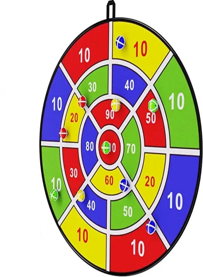 ASUVI 36 cm Kids Dart Ball Board Game with 3 Sticky Balls, Toy for Birthday Gift and Learning Maths Toy Kids Ball Games, Indoor Outdoor Game Return Gift Ball Game - Image 1